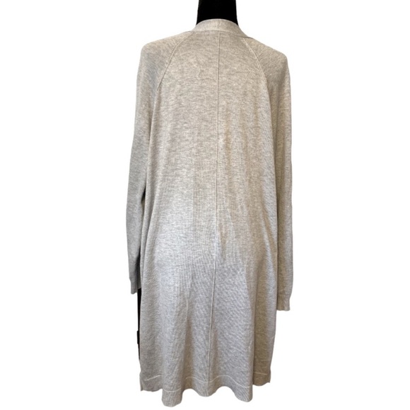 Grey Knit Sweater with Side Slits - Picture 5 of 8